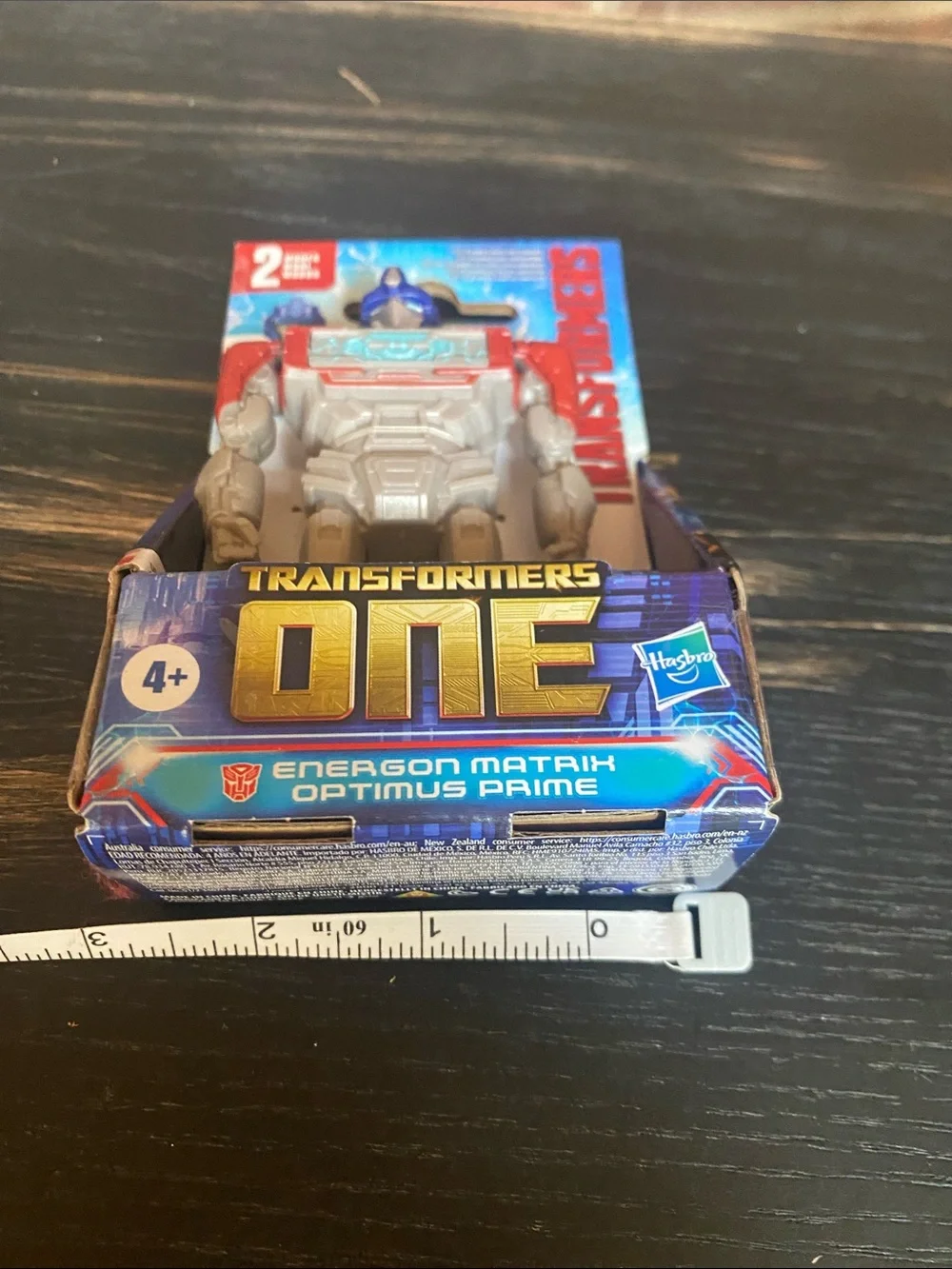 Hasbro Transformers ONE Optimus Prime Figure - Blue, Red & Silver